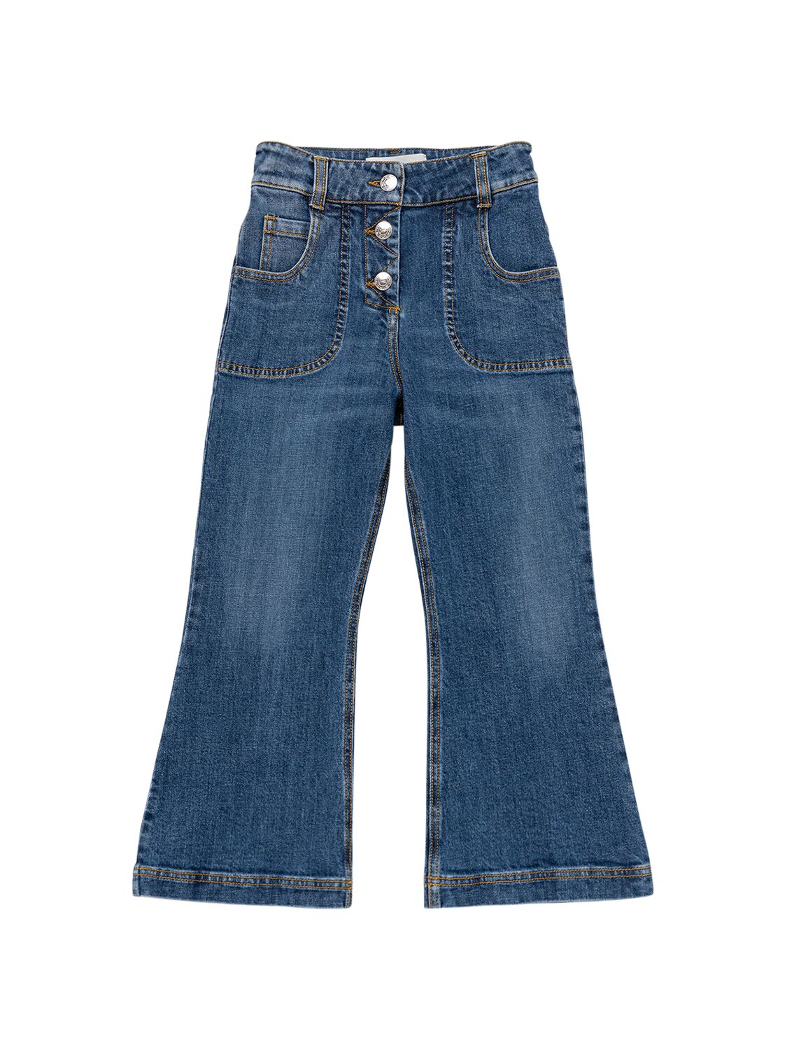 Jeans Flare In Denim Di Cotone - ETRO - Modalova