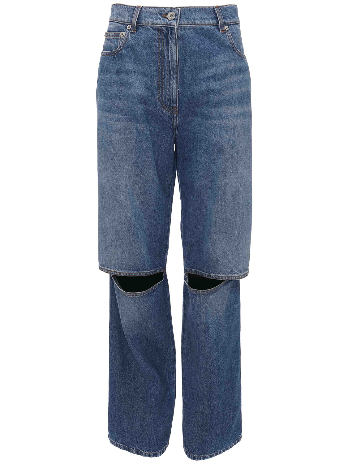 Jeans Bootcut In Denim - JW ANDERSON - Modalova