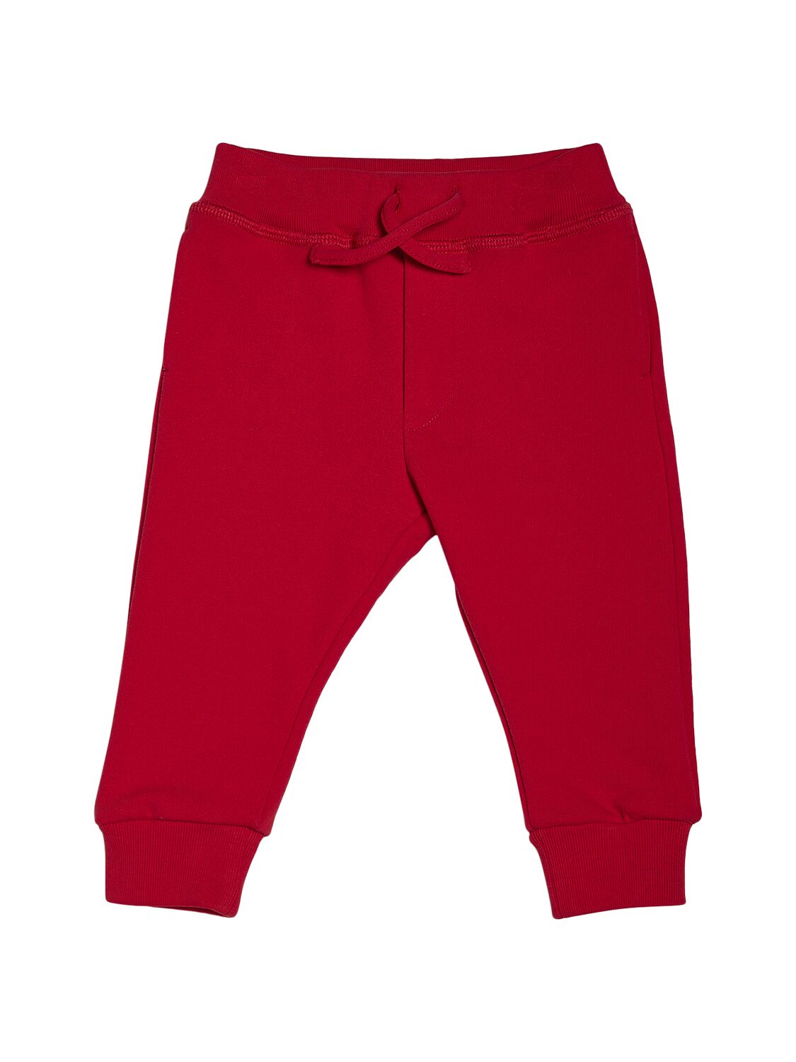 Pantaloni In Felpa Di Cotone Con Logo - DSQUARED2 - Modalova