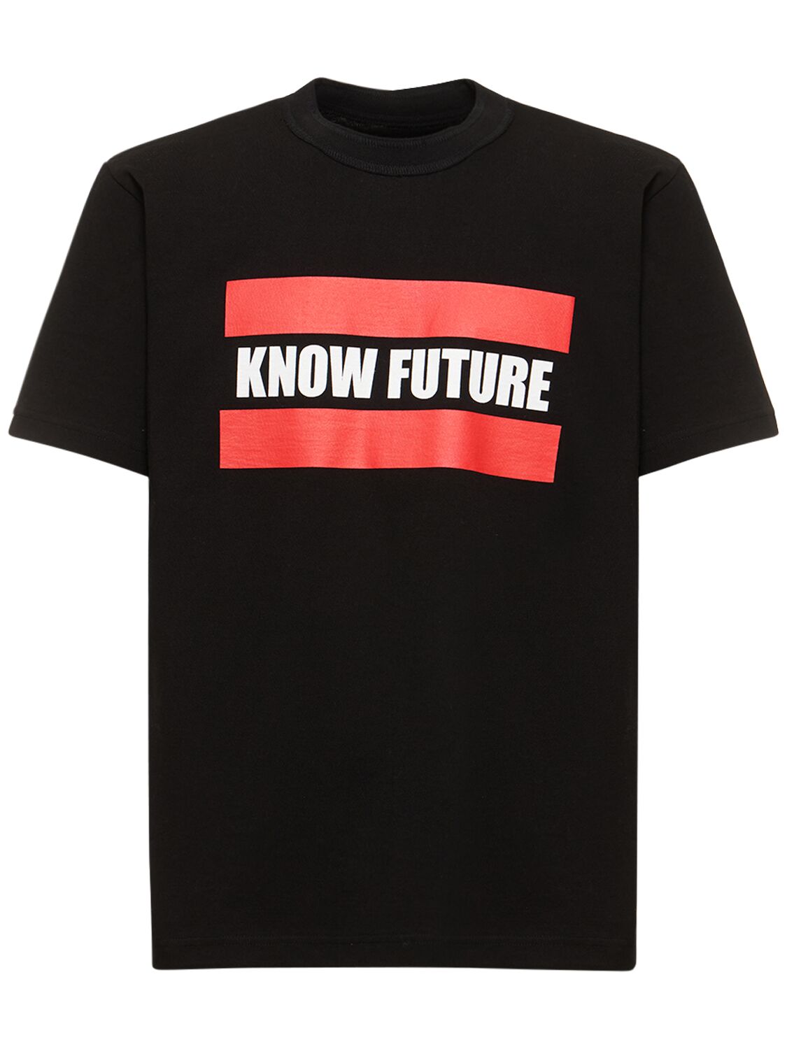 T-shirt Know Future Con Stampa - SACAI - Modalova