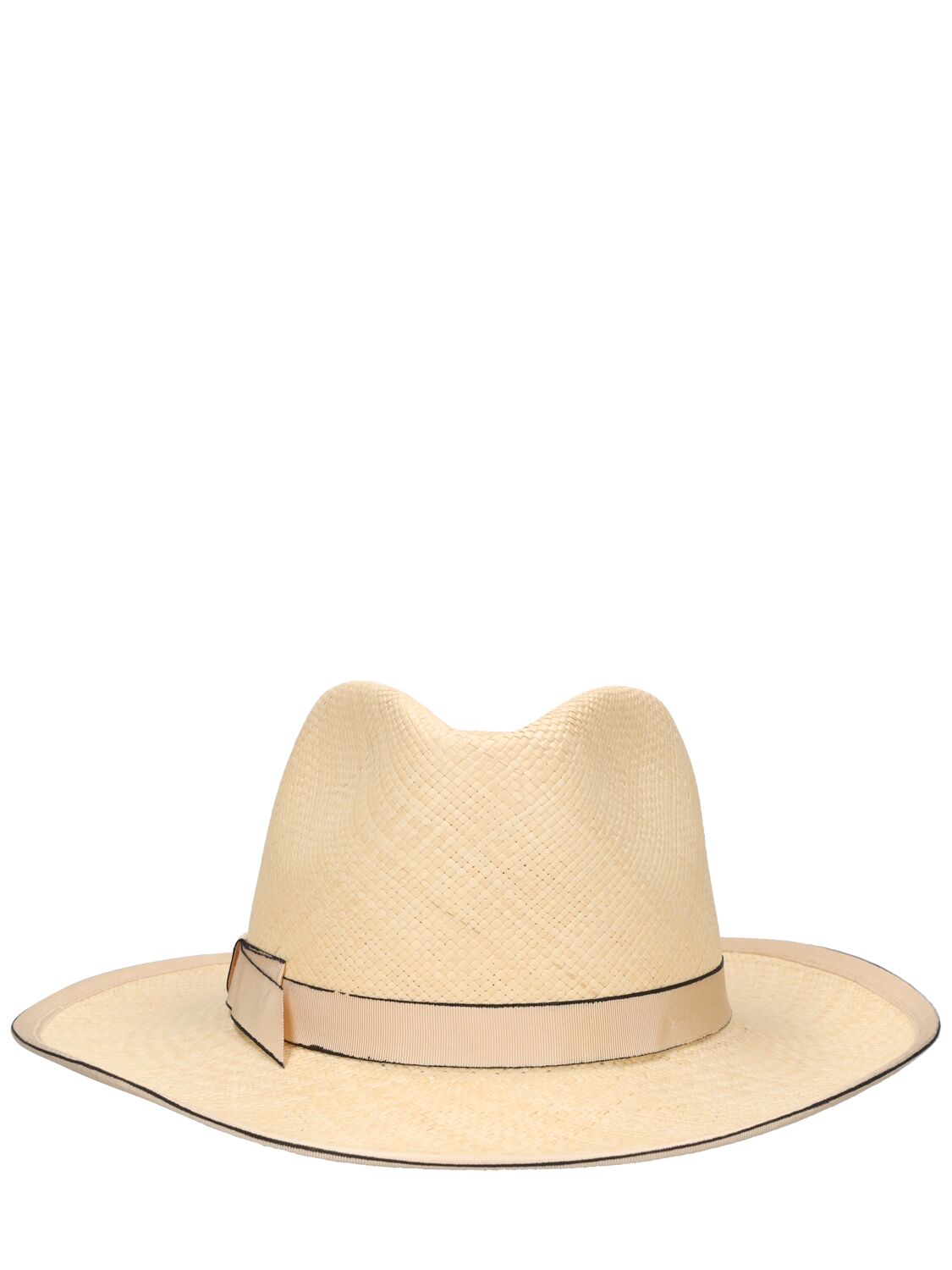 Cappello Panama Lewis In Paglia - BORSALINO - Modalova