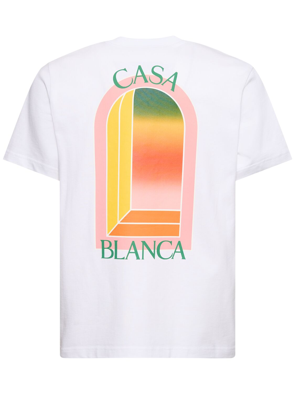 T-shirt Arch In Cotone Organico - CASABLANCA - Modalova