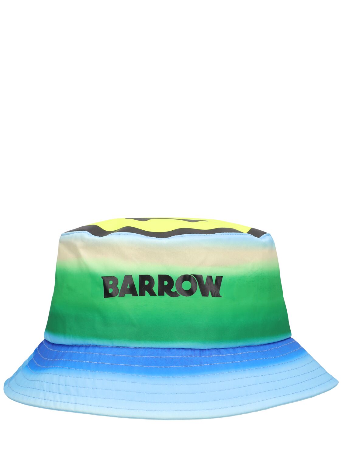 Cappello Bucket In Cotone Stampato - BARROW - Modalova