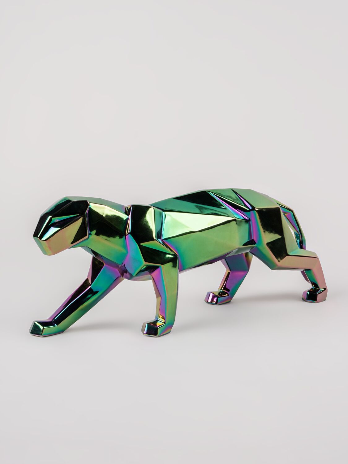Iridescent Panther Figurine - LLADRÒ - Modalova