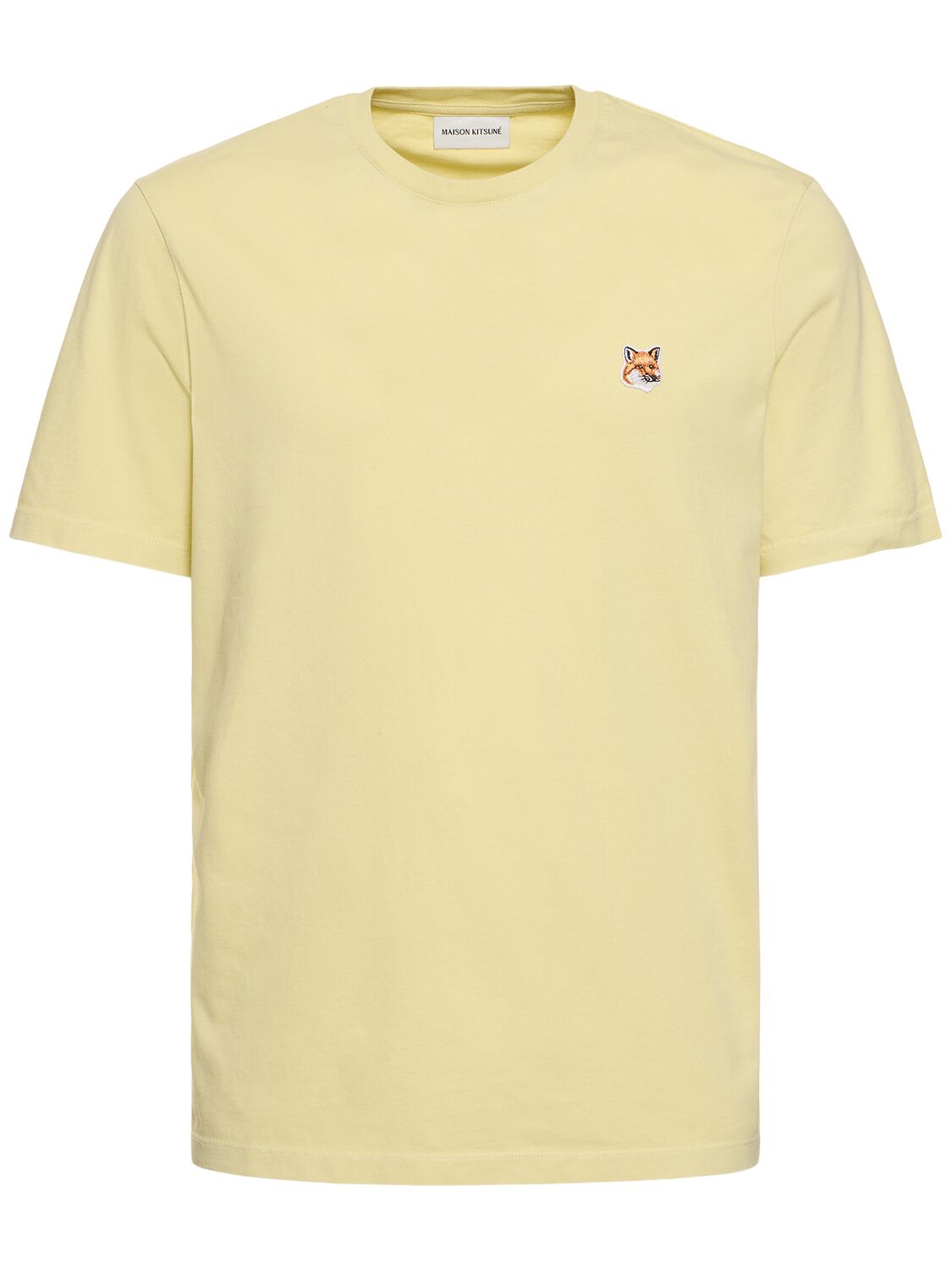 T-shirt Regular Fit Con Patch - MAISON KITSUNÉ - Modalova