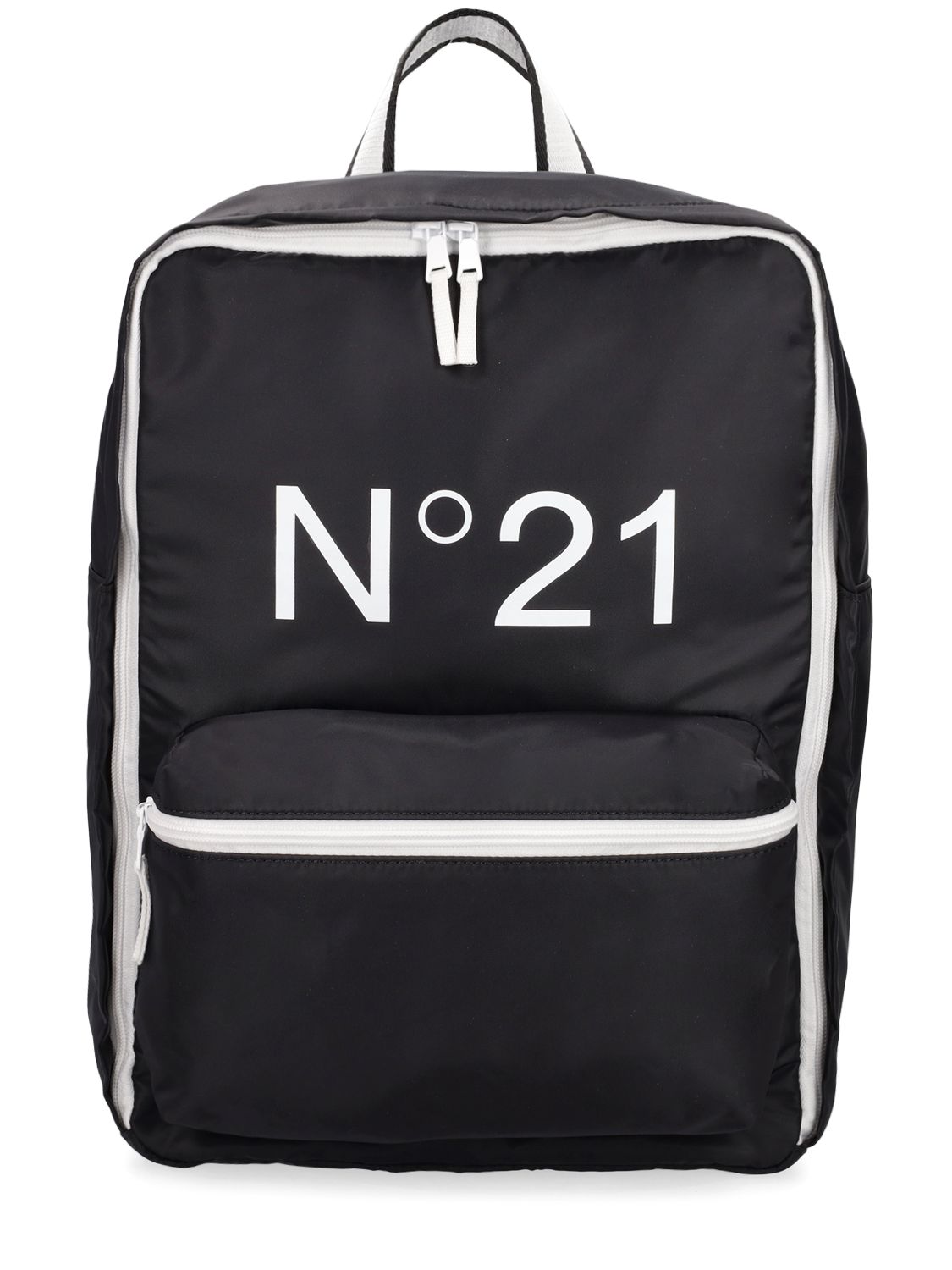 Zaino In Nylon Con Stampa Logo - N°21 - Modalova