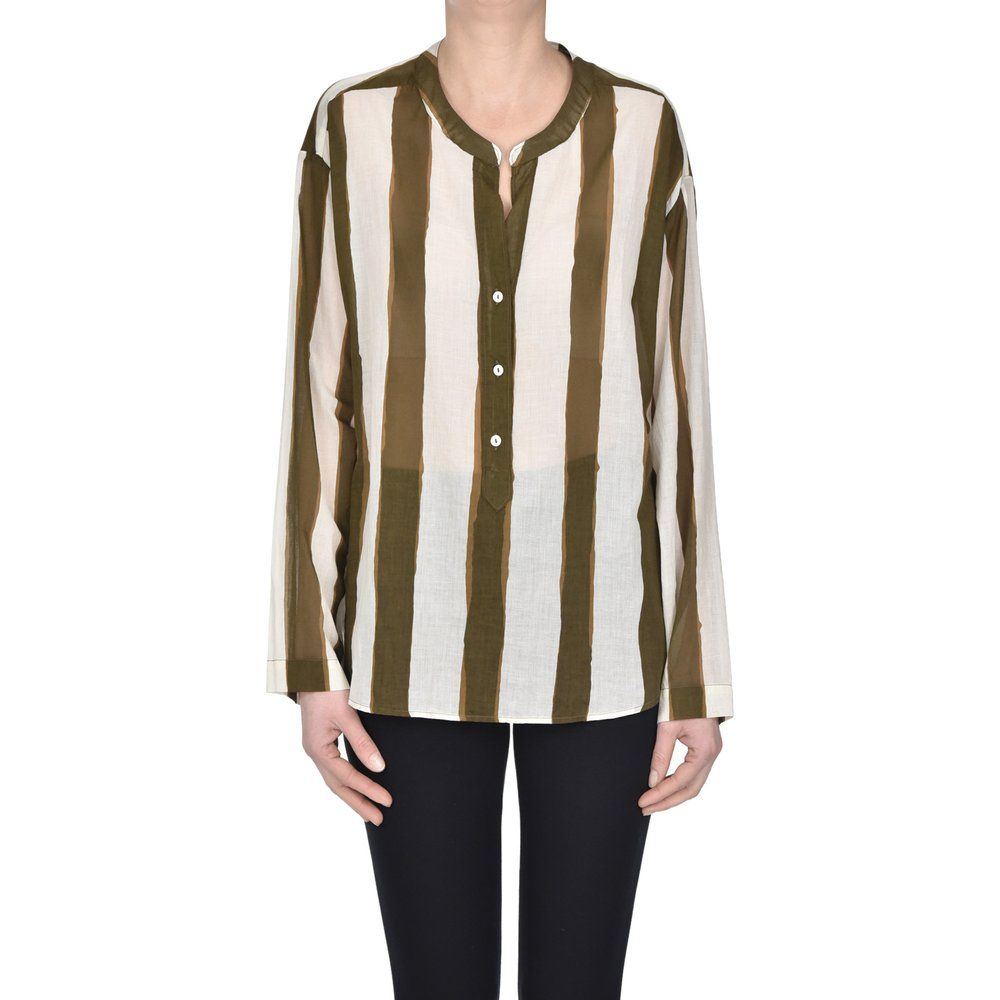 Camicia in cotone a righe - Diega - Modalova