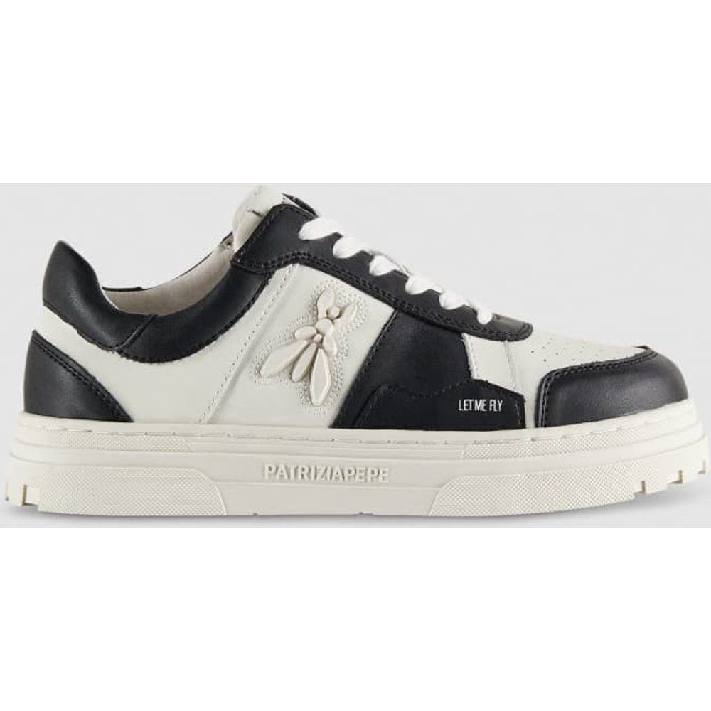 Sneakers in pelle color block - PATRIZIA PEPE - Modalova