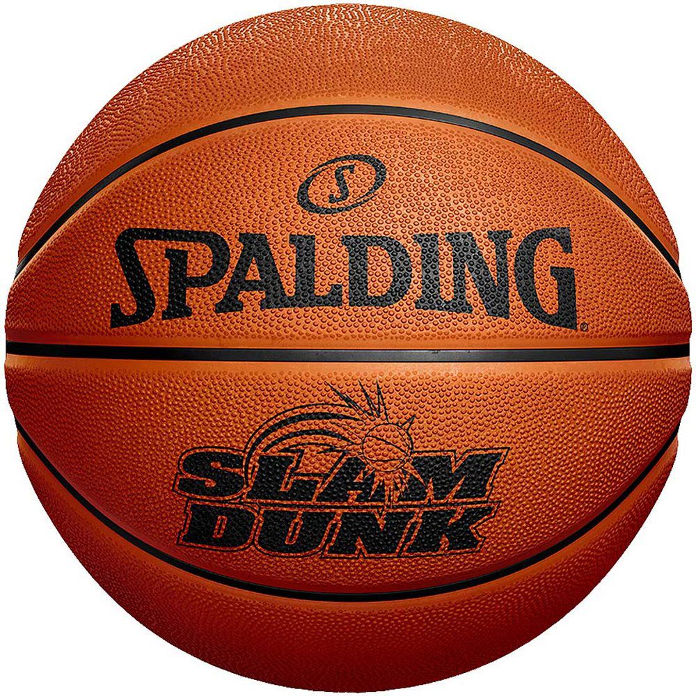 Slam Dunk Sz7 Rubber Basketball - Spalding - Modalova
