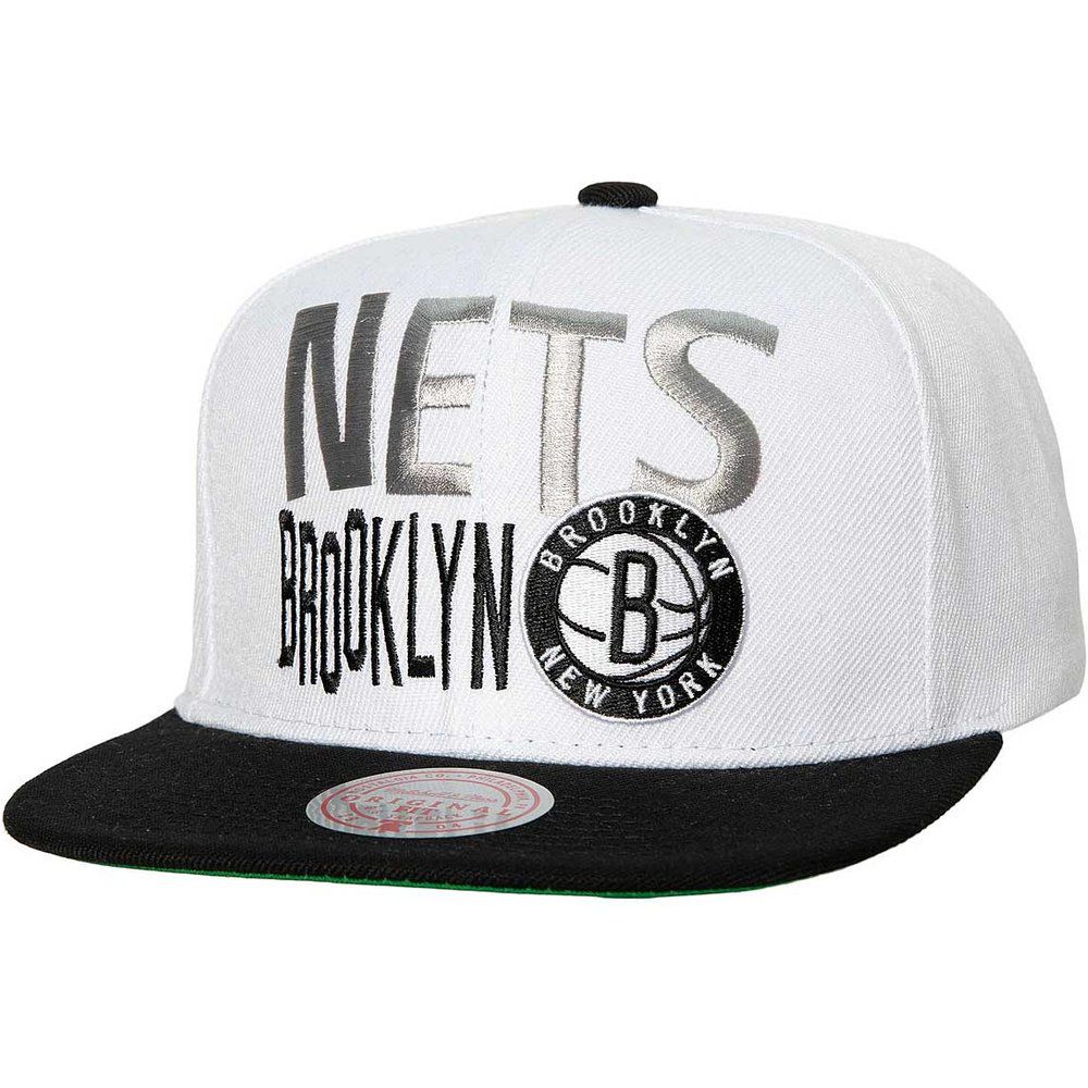 NBA BROOKLYN NETS TOSS UP SNAPBACK CAP, bianco - Mitchell And Ness - Modalova