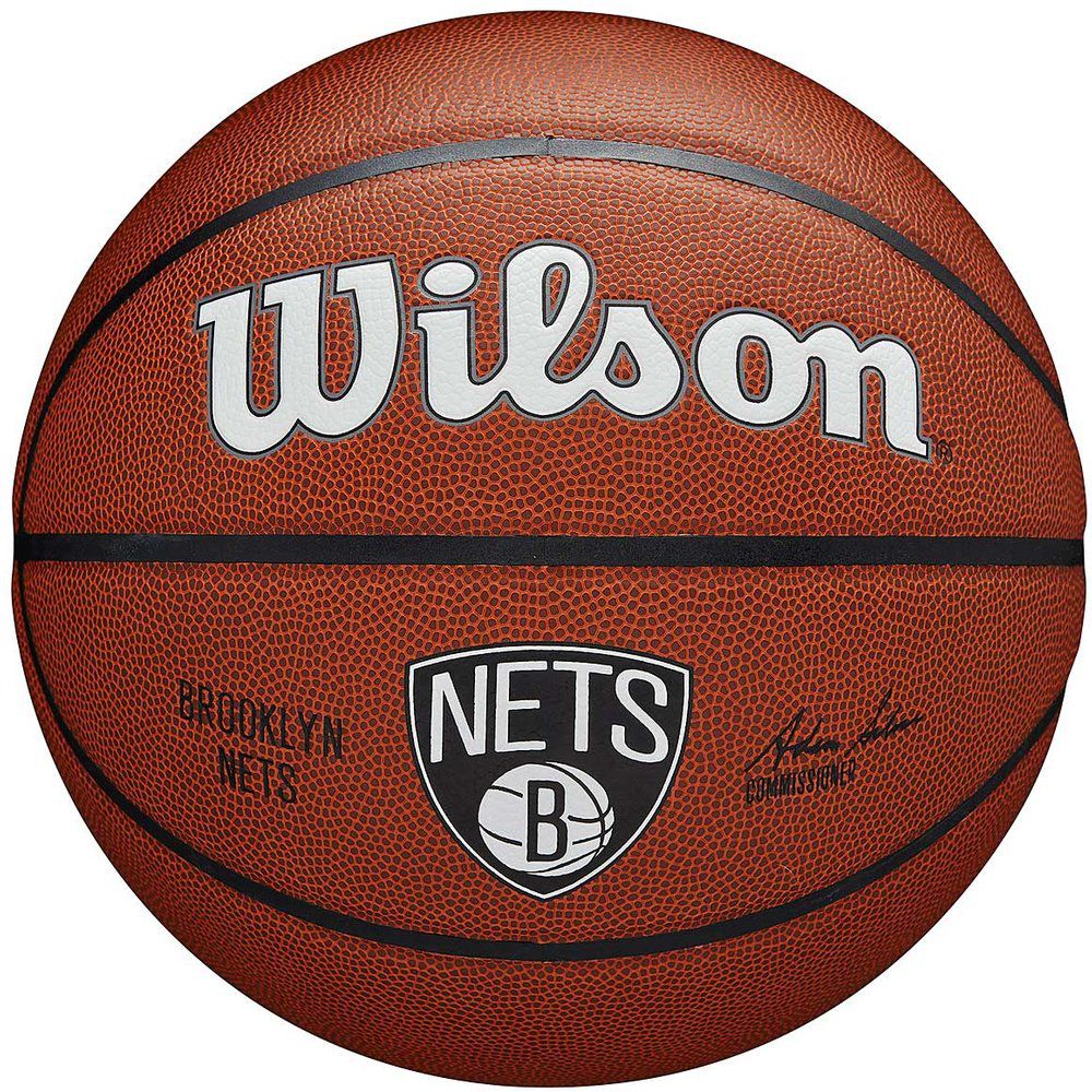 NBA BROOKLYN NETS TEAM COMPOSITE BASKETBALL, nero/bianco - Wilson - Modalova