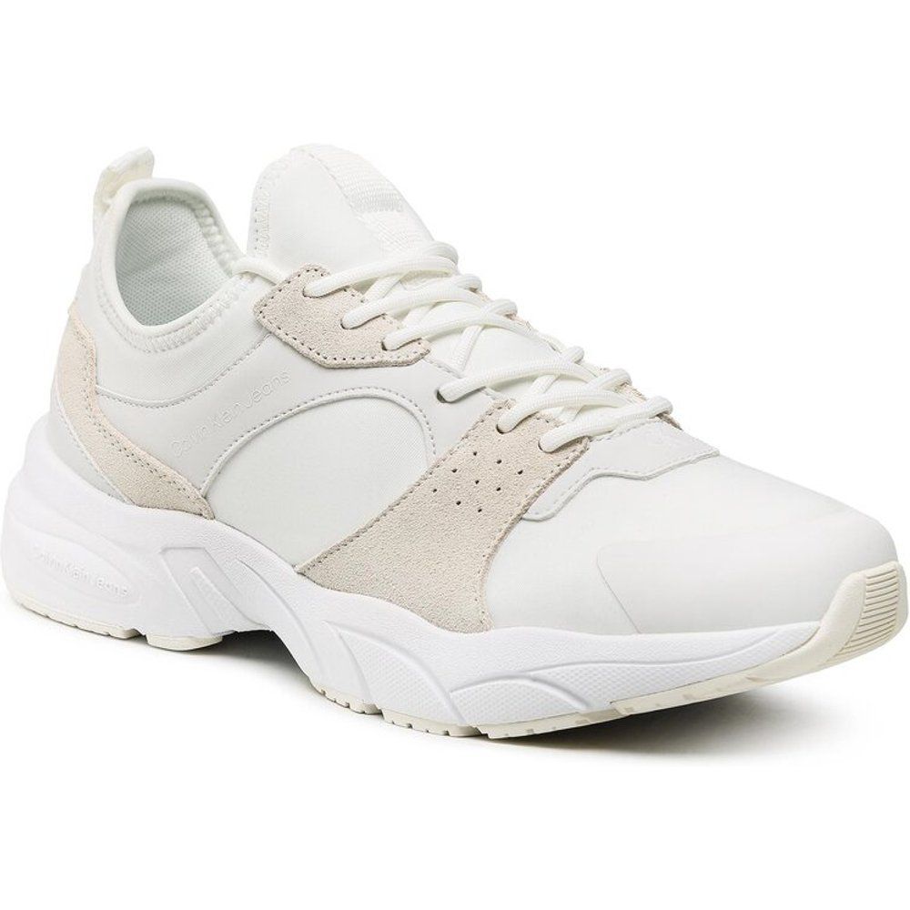 Sneakers - Retro Tennis Sock YM0YM00590 White/Ivory 0K7 - Calvin Klein Jeans - Modalova