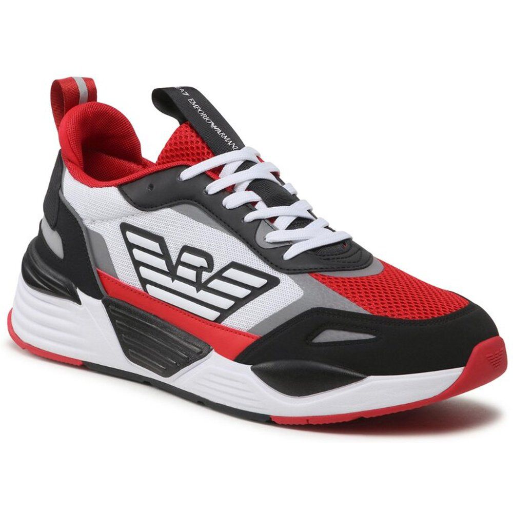 Sneakers - X8X070 XK165 S315 Black/White/Rac.Red - EA7 Emporio Armani - Modalova