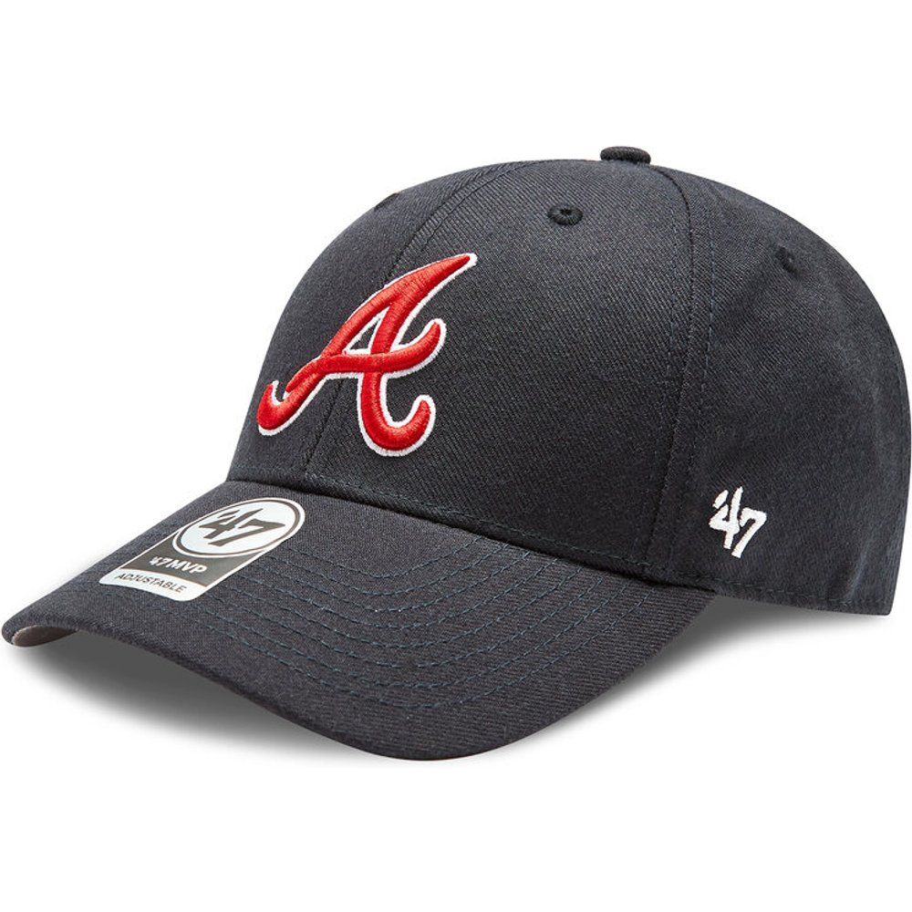 Cappellino - MLB Atlanta Braves '47 MVP B-MVP01WBVRP-NY Navy - 47 Brand - Modalova