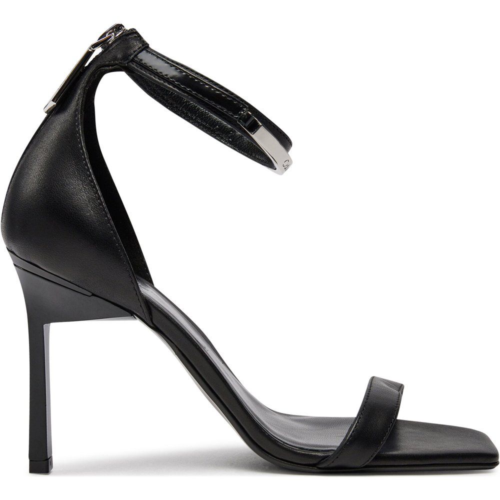 Sandali Heel Sandal 90 Metal Bar Lth HW0HW01946 - Calvin Klein - Modalova