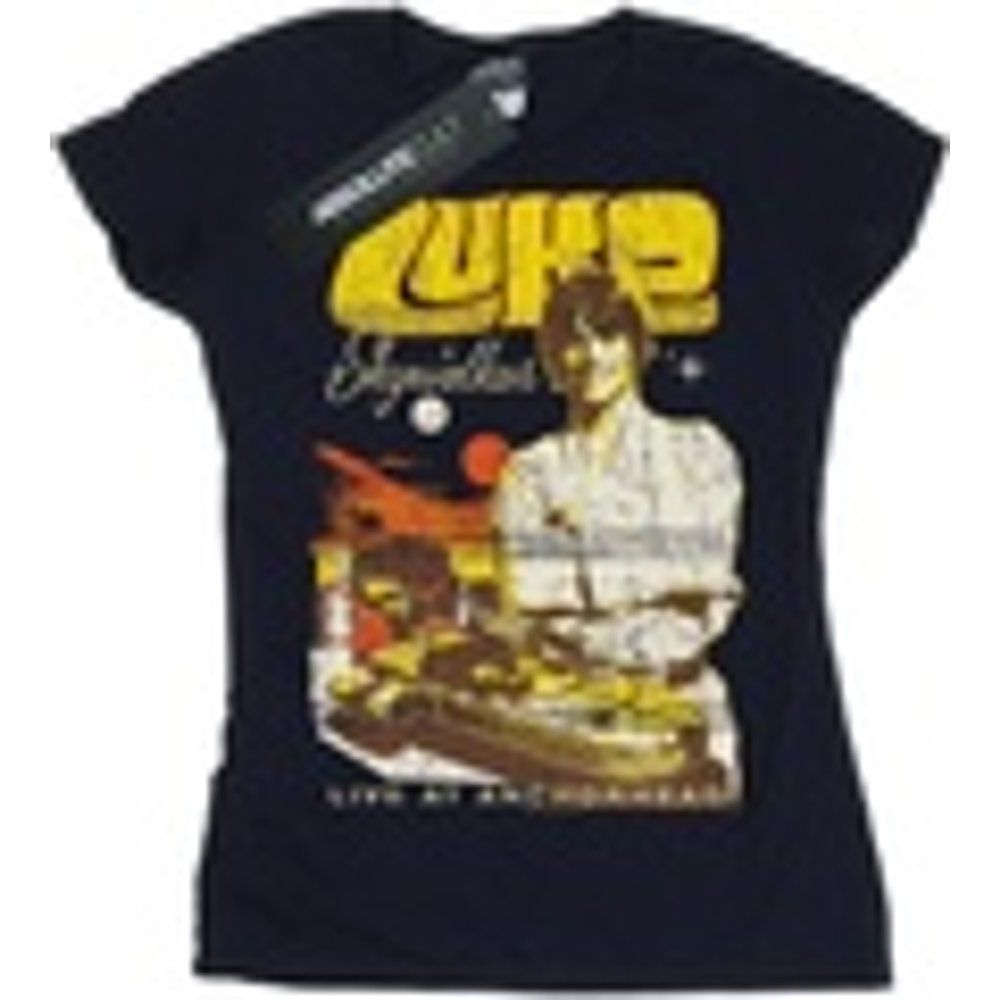 T-shirts a maniche lunghe Luke Skywalker Rock Poster - Disney - Modalova