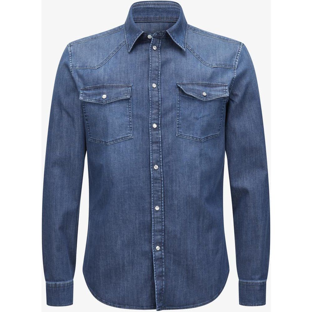 Dondup- Jeanshemd | Herren (L) - Dondup - Modalova