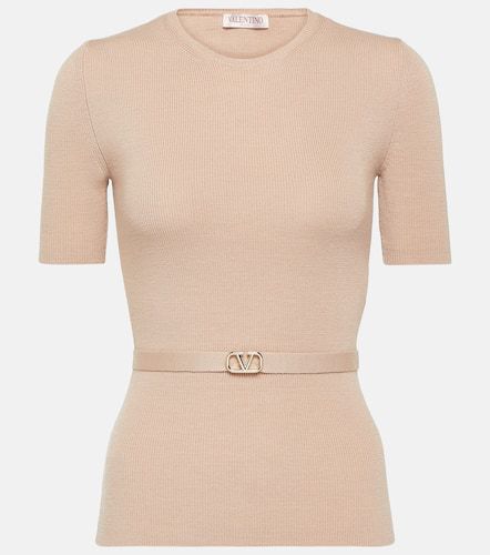 Valentino Pullover in lana vergine - Valentino - Modalova