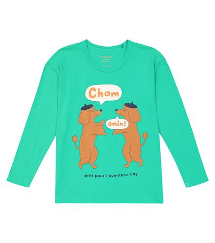T-shirt Chamonix Poodles in misto cotone - Tinycottons - Modalova