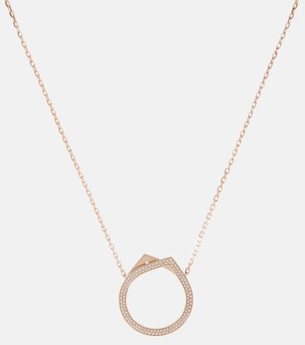Collana Antifer in oro rosa 18kt e diamanti - Repossi - Modalova