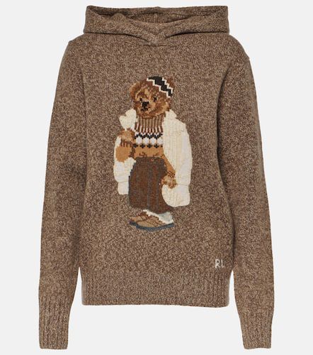 Pullover Polo Bear in lana e cashmere con cappuccio - Polo Ralph Lauren - Modalova