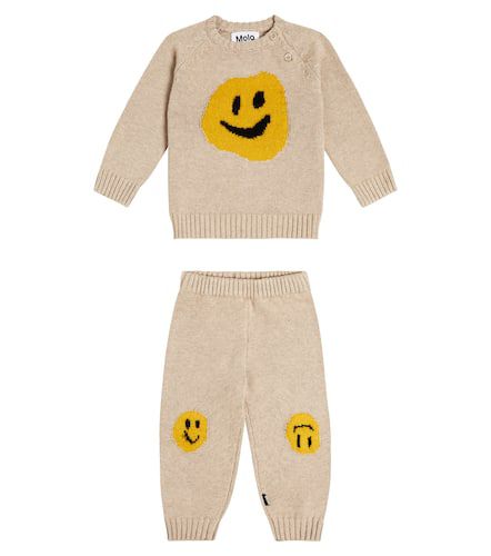 Baby - Pantaloni e pullover in cotone e lana - Molo - Modalova