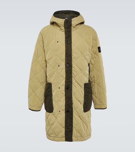 Cappotto Compass in misto cotone trapuntato - Stone Island - Modalova