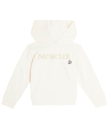 Felpa in jersey di cotone con logo - Moncler Enfant - Modalova