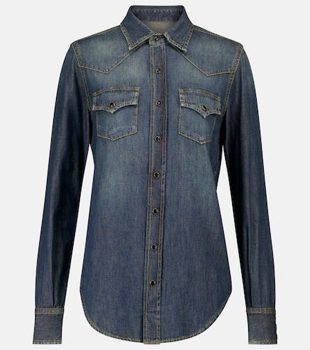 Saint Laurent Camicia di jeans - Saint Laurent - Modalova