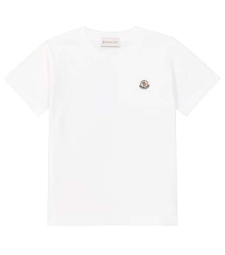 T-shirt in jersey di cotone - Moncler Enfant - Modalova