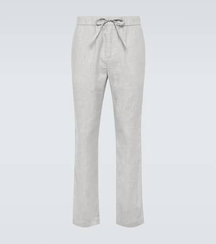 Oscar linen and cotton straight pants - Frescobol Carioca - Modalova