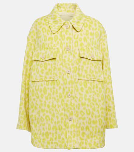Camicia in lana vergine con stampa - Isabel Marant - Modalova