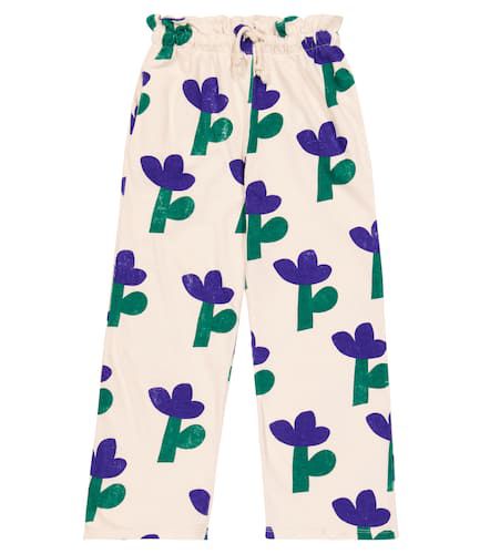 Pantaloni a stampa floreale in cotone - Bobo Choses - Modalova