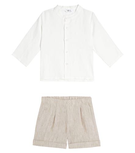 Baby - Camicia e shorts in lino - Il Gufo - Modalova
