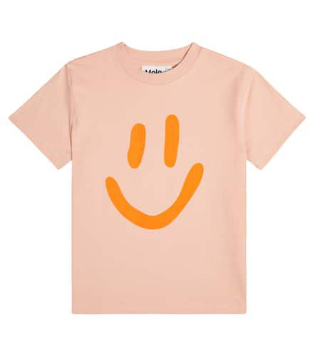 T-shirt Roxo in cotone con stampa - Molo - Modalova