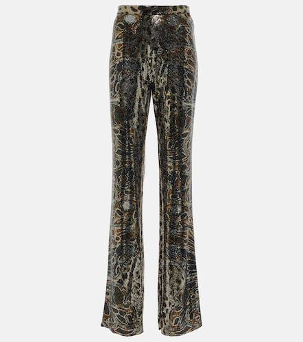 Pantaloni flared con paillettes - Etro - Modalova