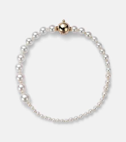Petite Peggy 14kt gold and pearl bracelet - Sophie Bille Brahe - Modalova