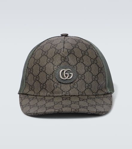 Cappello da baseball in canvas - Gucci - Modalova