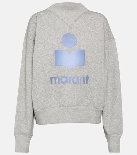 Felpa Moby in jersey con logo - Marant Etoile - Modalova