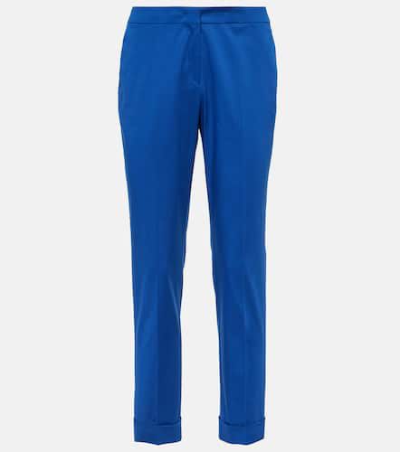 Pantaloni slim in misto cotone a vita alta - Etro - Modalova