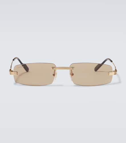 Rectangular sunglasses - Cartier Eyewear Collection - Modalova