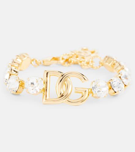 Bracciale DG con cristalli - Dolce&Gabbana - Modalova
