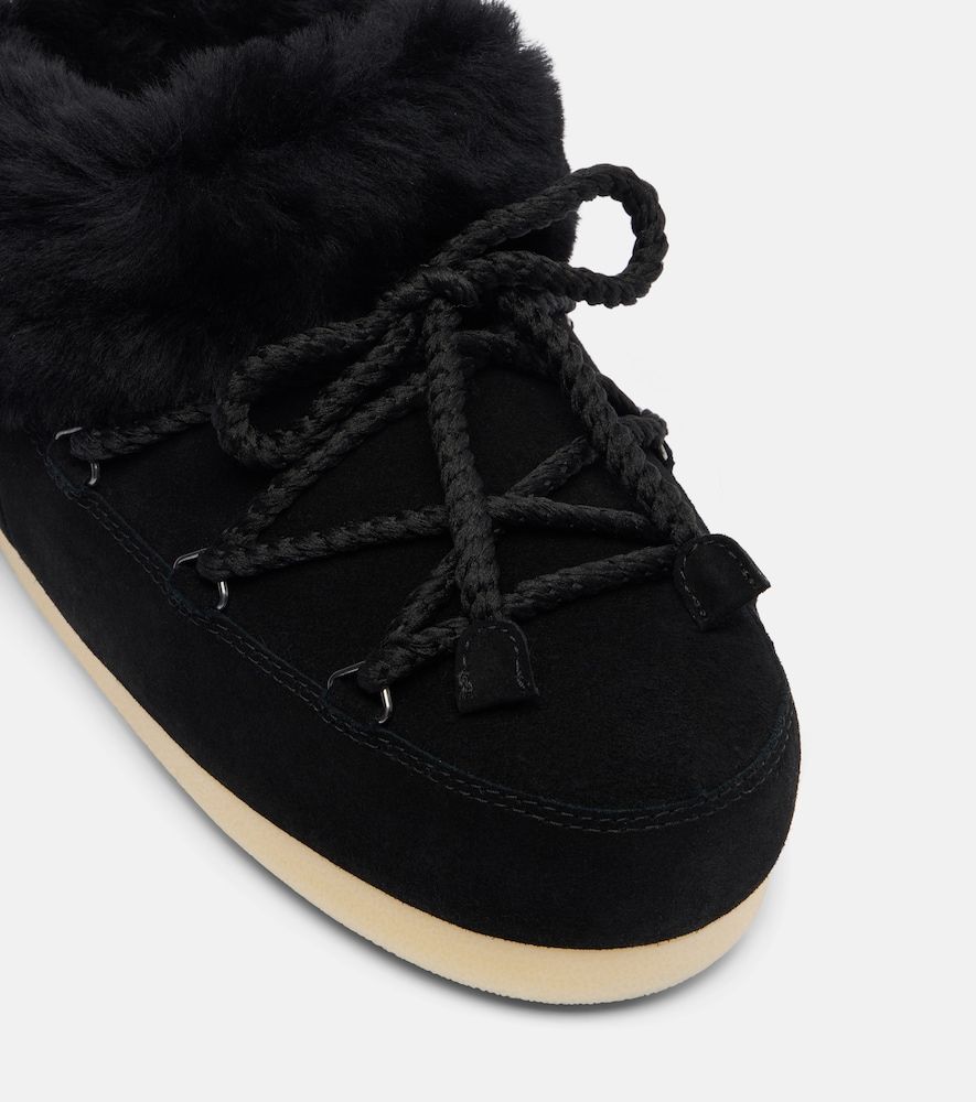 Mules Evx in suede con shearling - Moon Boot - Modalova