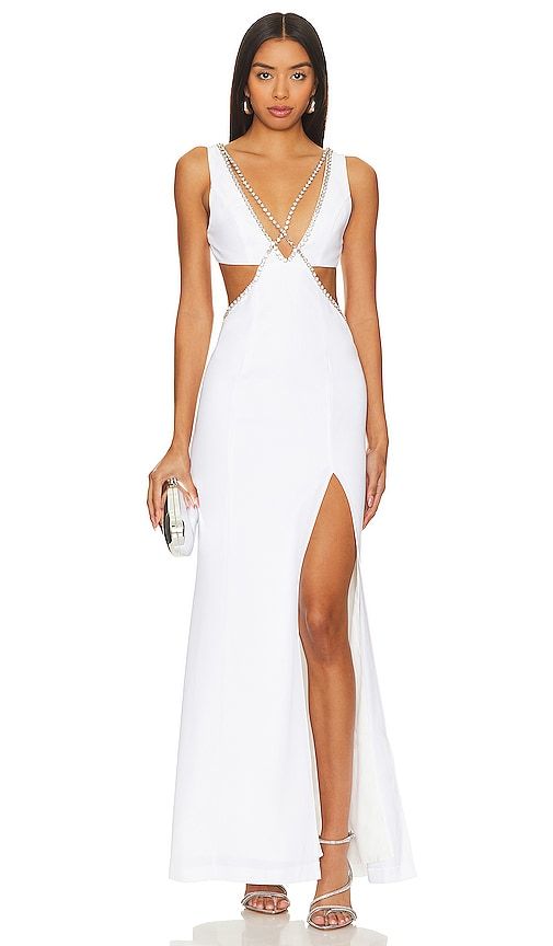 Matteson Gown in . Size XL - MAJORELLE - Modalova