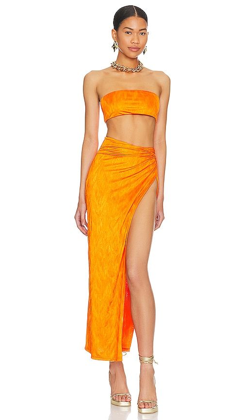 Karolyna Maxi Skirt Set in . Size L - superdown - Modalova