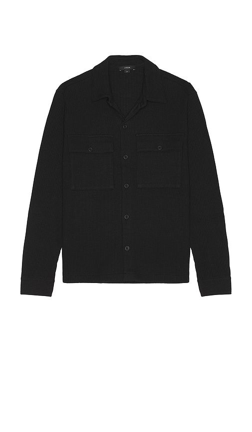 Chunky Waffle Overshirt in . Size M, S, XL/1X - Vince - Modalova