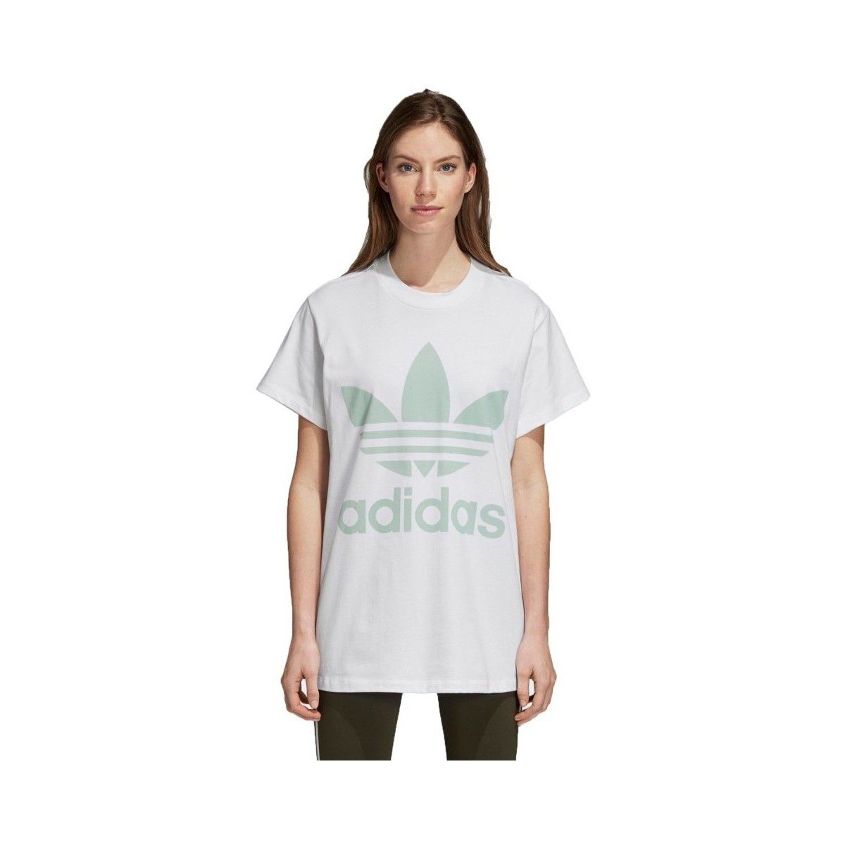 T-shirt T-shirt Donna Trefoil Oversize - Adidas - Modalova