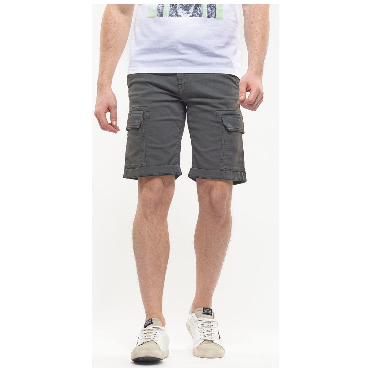 Pantaloni corti Bermuda shorts in jeans DAMON - Le Temps des Cerises - Modalova