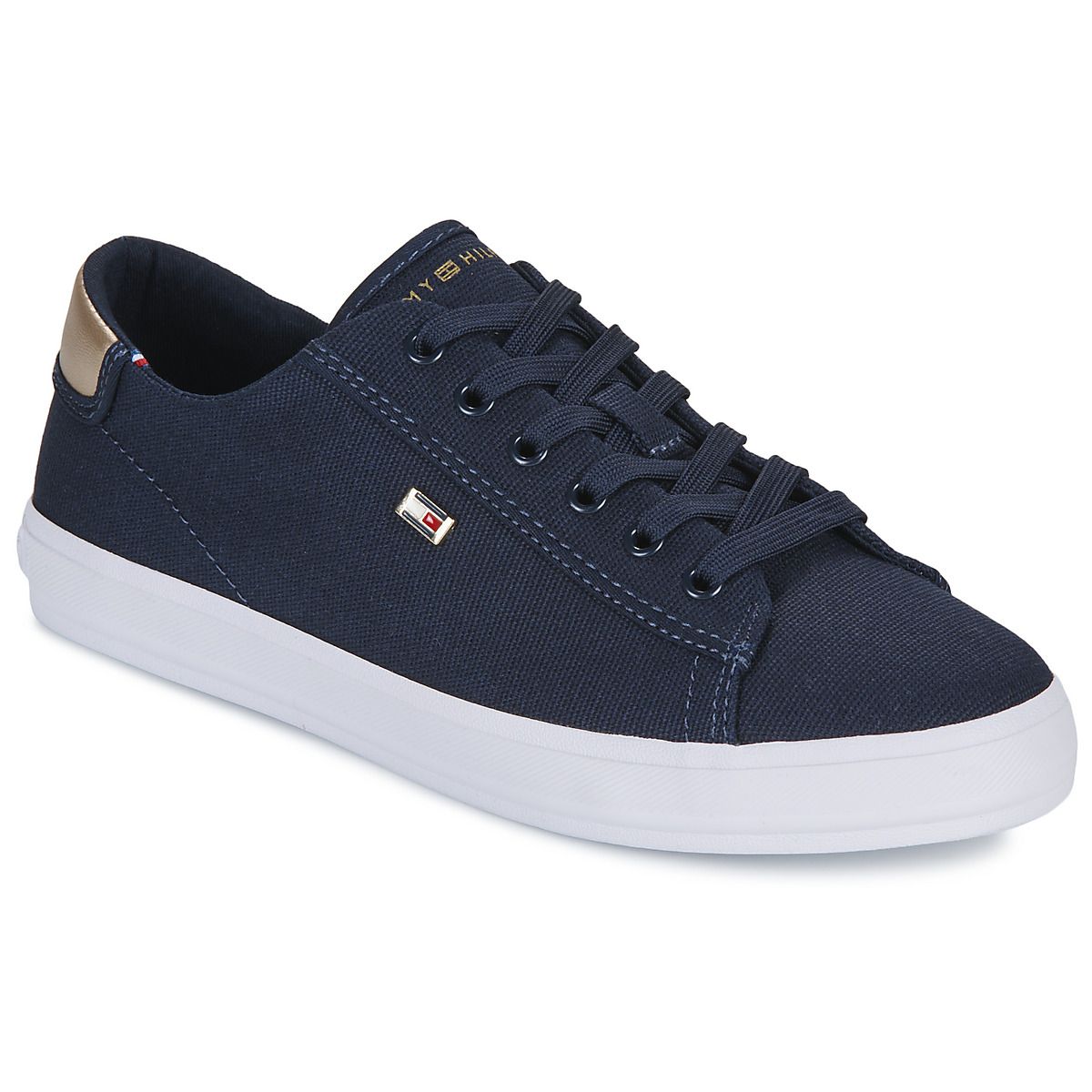 Sneakers basse VULC CANVAS LACE UP SNEAKER - Tommy hilfiger - Modalova