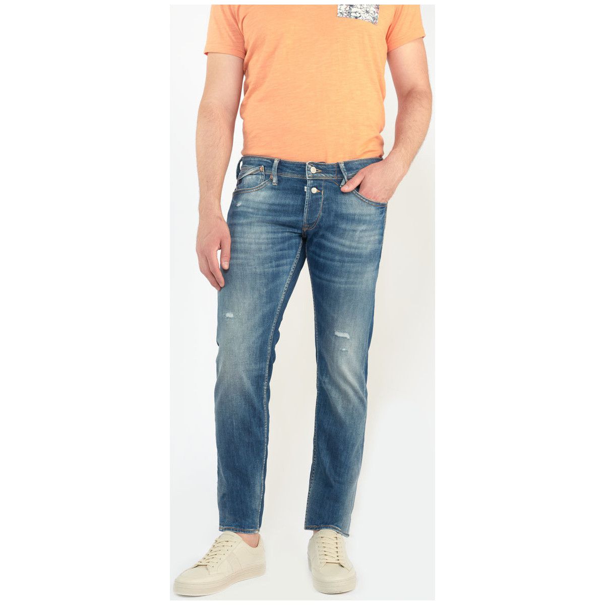 Jeans Jeans slim stretch 700/11, lunghezza 34 - Le Temps des Cerises - Modalova